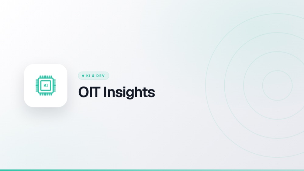 [GW-INSIGHTS-M] OIT KI Gateway – Insights Add-On [m]