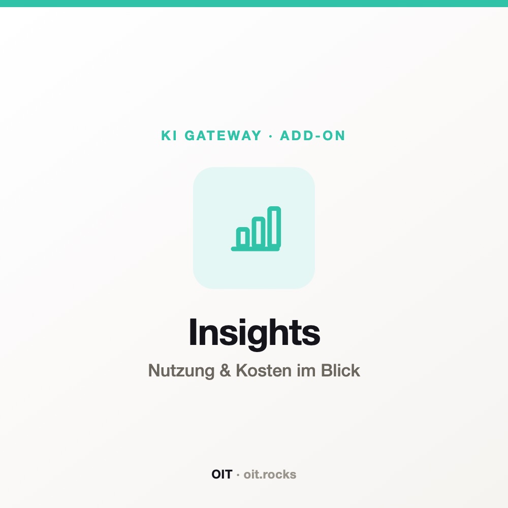 [GW-INSIGHTS-M] OIT KI Gateway – Insights Add-On [m]