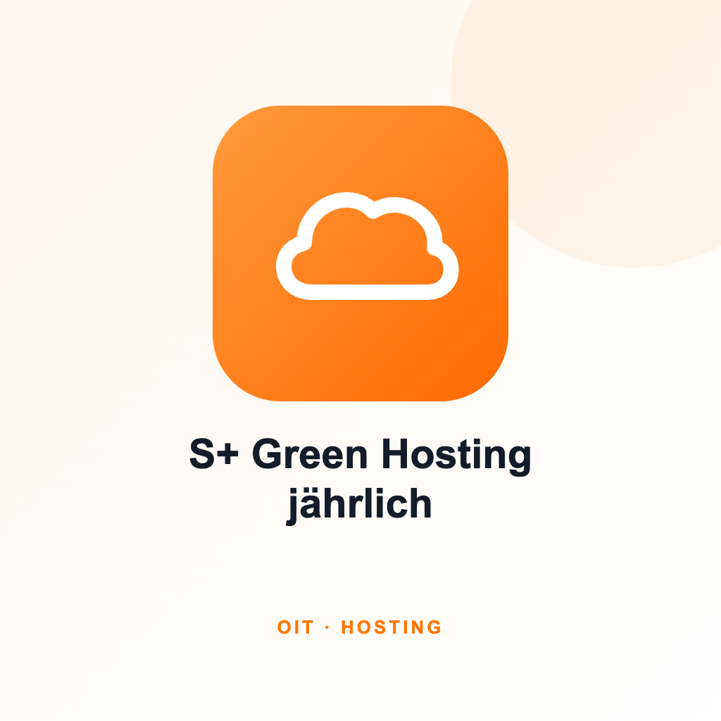 S+ Green - Hosting [j]