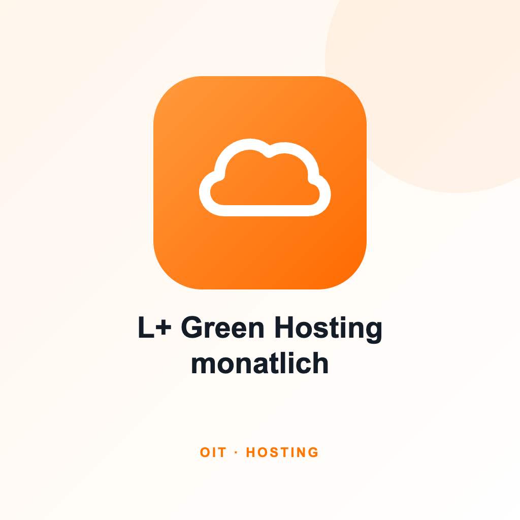 L+ Green - Hosting [m]
