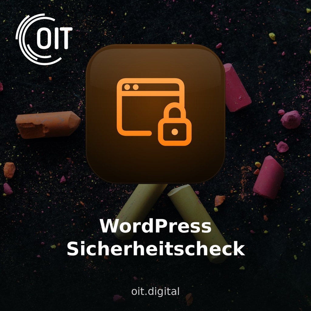 OIT WordPress Sicherheitspaket