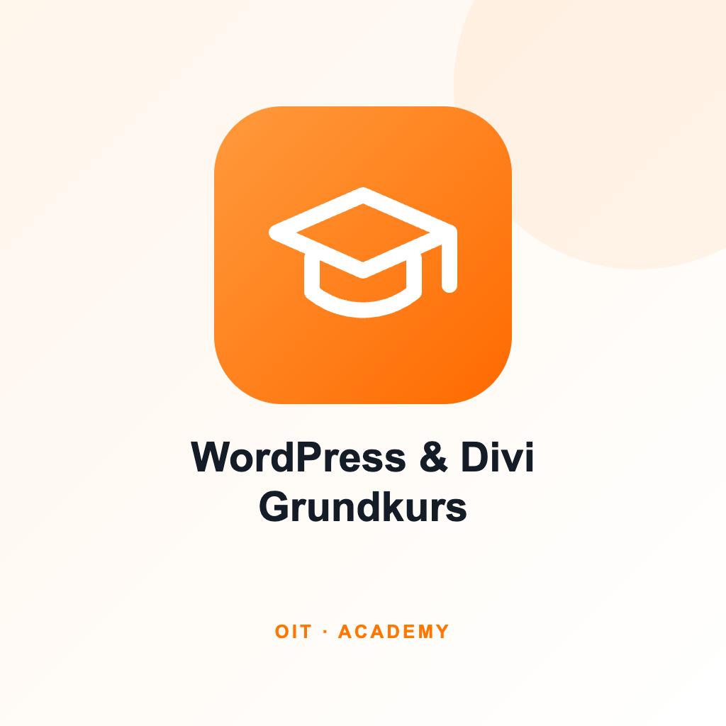 Grundkurs WordPress & Divi – Online-Kurs