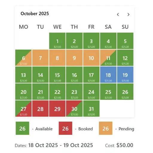 Booking Calendar Business Small [m]